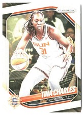 2025 Prizm WNBA Tina Charles #3 Silver Prizm