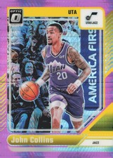 2024-25 Donruss Optic #72 John Collins Hyper Pink