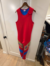 JetPilot Sleeveless Wetsuit Red  Blue Swim Surf Water Sports SIZE:XL