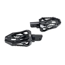 Black Male Mount Rider Foot Pegs Pedal Footrest for Harley 1984-17 Softail Dyna