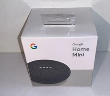 Google Home Mini Smart Assistant Charcoal GA00216-US NEW Sealed