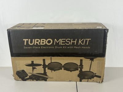Alesis Turbo Mesh Kit Seven-Piece Electronic Drum Kit with Mesh Heads