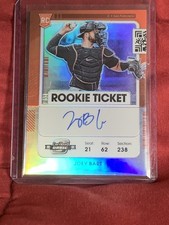 2021 Panini Contenders Josh Bart Rookie Ticket Auto Variation Giants