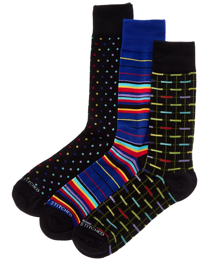 Непрост сшитые носки 3Pk Мужские Ats