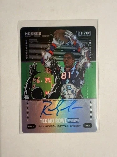 2026 Bo Jackson Battle Arena Mossed (Randy Moss) Steel Inspired Ink #RMA7