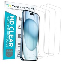 Screen Protector for iPhone 15 6.1 inch - HD Clear Film, iPhone 15.-6.1 Inch