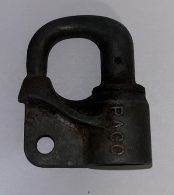 Triangle Key Lock Raco Raco RR Railroad Lock No Key | eBay