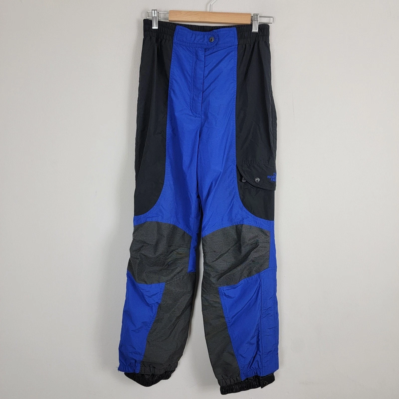 The North Face Snow Ski Pants Blue Black Women's 6 STAINS!