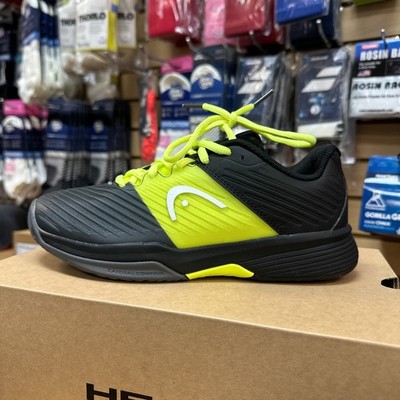 HEAD Revolt Pro 4.0 Kid's All Court Tennis Shoes (Black/Lime) Size 5.5