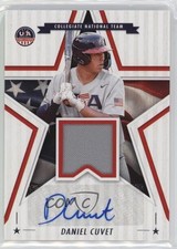 2025 Panini Stars and Stripes Signature Materials Daniel Cuvet #SSM-DC Auto yl0