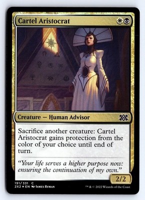 Cartel Aristocrat 191 Common Double Masters 2022 Magic: The Gathering LP