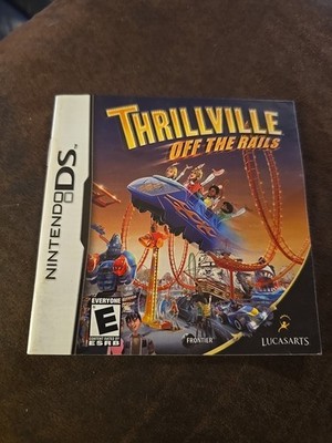 THRILLVILLE OFF THE RAILS  Manual Only (Nintendo DS ) NTSC-U/C