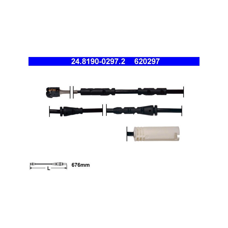 ATE 24.8190-0297.2 Brake Pad Wear Sensor for BMW X1