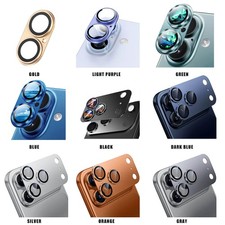 1 For iPhone 17 Pro Max/Air/17 Pro/17 Metal Tempered Glass Camera Lens Protector