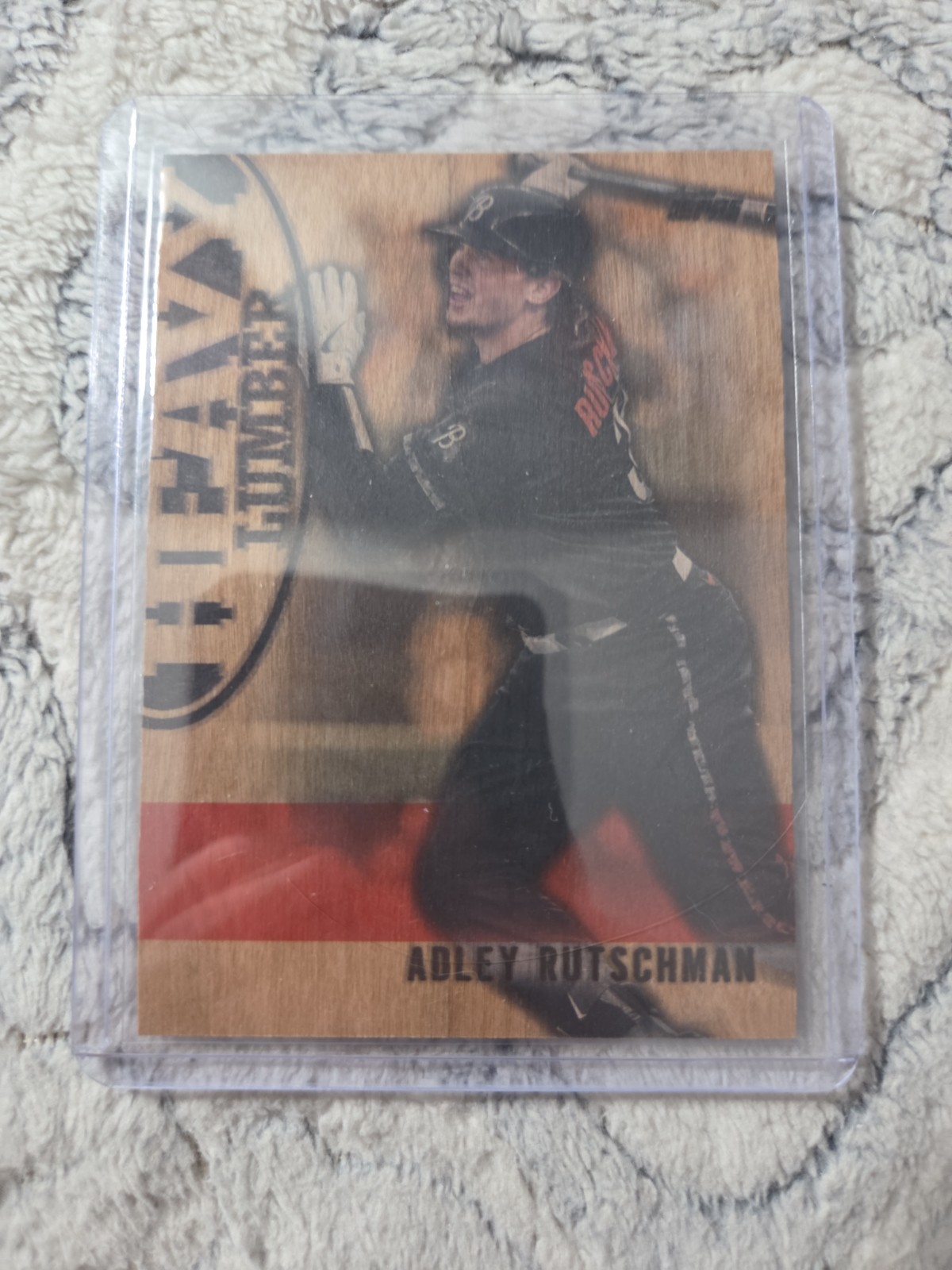 Adley Rutschman 2024 Topps Series 1 Heavy Lumber SSP #HL-15 Orioles Sharp