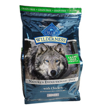 Blue Buffalo Wilderness High Protein Dog Food with Chicken Grain Free 4.5lbs