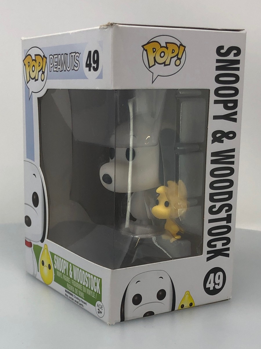 Funko Pop! Vinyl: Peanuts - Snoopy (w/ Woodstock) #49 for sale