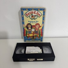 Rosie and Jim gingerbread man and other stories  VHS Video Tape Children’s Kids