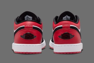 Nike Air Jordan 1 Low SE Shoes White Black Varsity Red IB8971-106