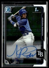 2015 BOWMAN CHROME 1ST PROSPECT AUTO ADRIAN RONDON RAYS