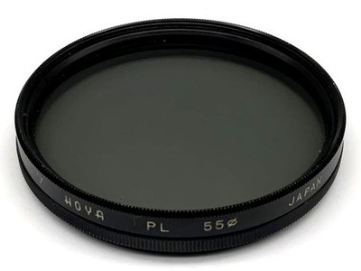 Hoya Polfilter PL Filter 55mm Kreisförmig Filtergewinde M55