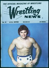 The Wrestling News Magazine 1976 No. 35 Jim Brunzell *WP55