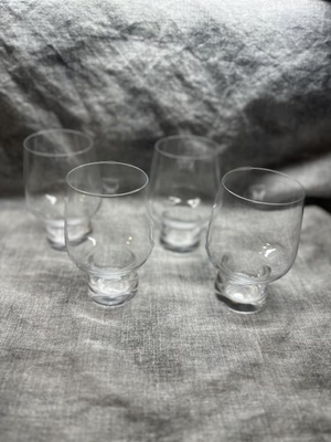 #ad ALESSI for DELTA AIRLINES Cordial Short Stem Glasses wine glass Set of 4 $19.00