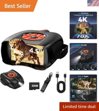 Lightweight 4K Night Vision Goggles with Tactical Design - Ultimate Outdoor Gear