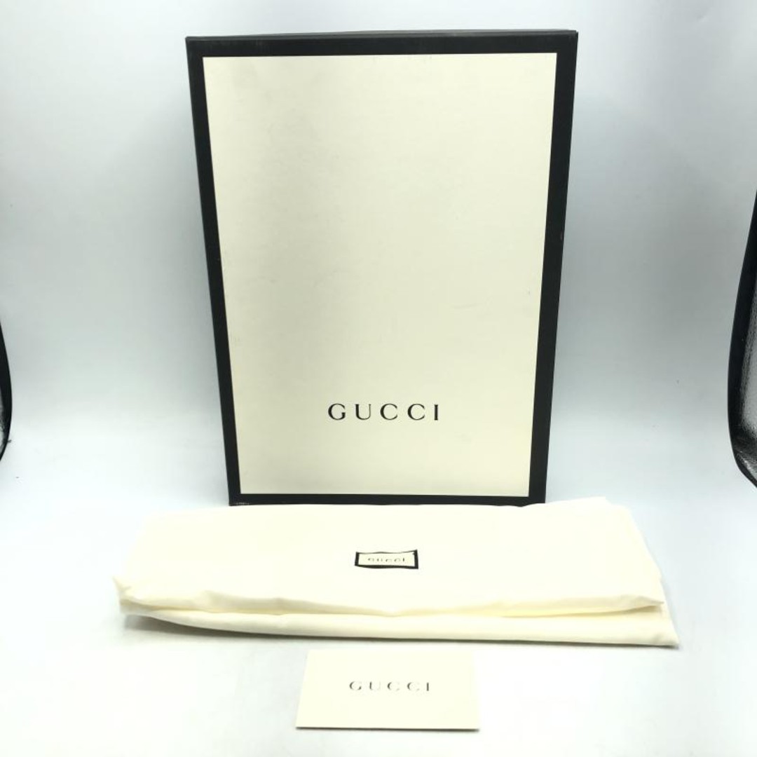 GUCCI Animalier Tiger Head Clutch Bag Black Used Female Lady's thumbnail 9