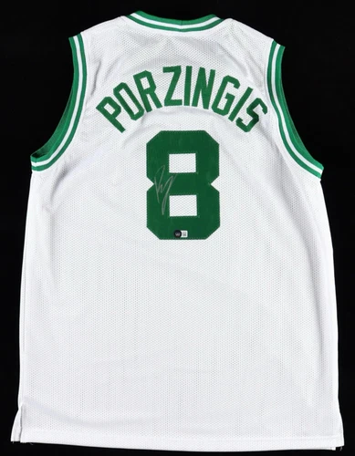 Kristaps Porzingis Signed Custom Jersey - Beckett Authenticated