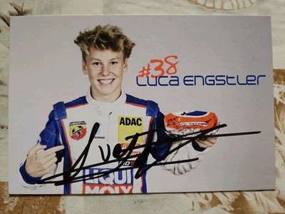 Luca Engstler Postcard Autograph Card Original Signed