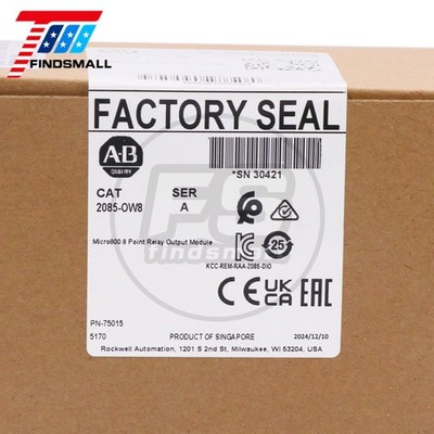 2024 New Sealed in Box AB 2085-OW8 Micro800 8 Point Relay Output Module