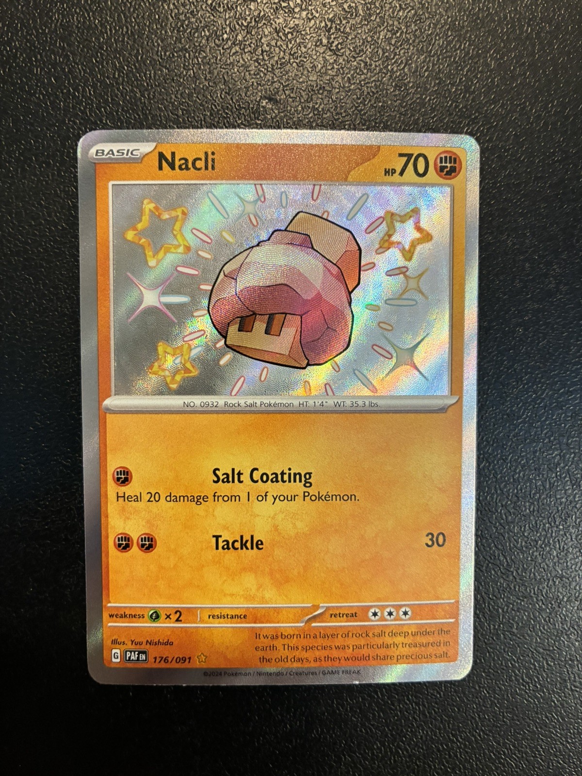 Nacli 176/091 SV: Paldean Fates Holo