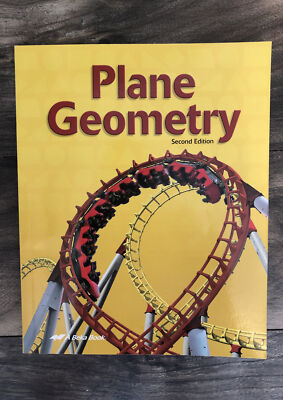 Abeka Book: Plane Geometry Student Textbook/ Second Edition/ Homeschooling
