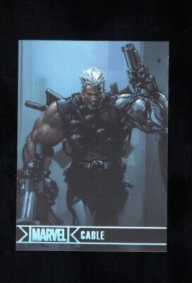 2012 RITTENHOUSE MARVEL'S GREATEST HEROES #12 CABLE HOLOFOIL