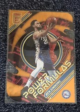 Ben Simmons 2021-22 Elite Power Formulas Die Cut Orange #6 76ers Brooklyn Nets