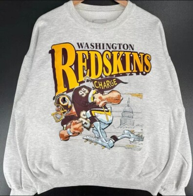 NFL Washington Redskins Jack Davis graphic ash Sweatshirt men