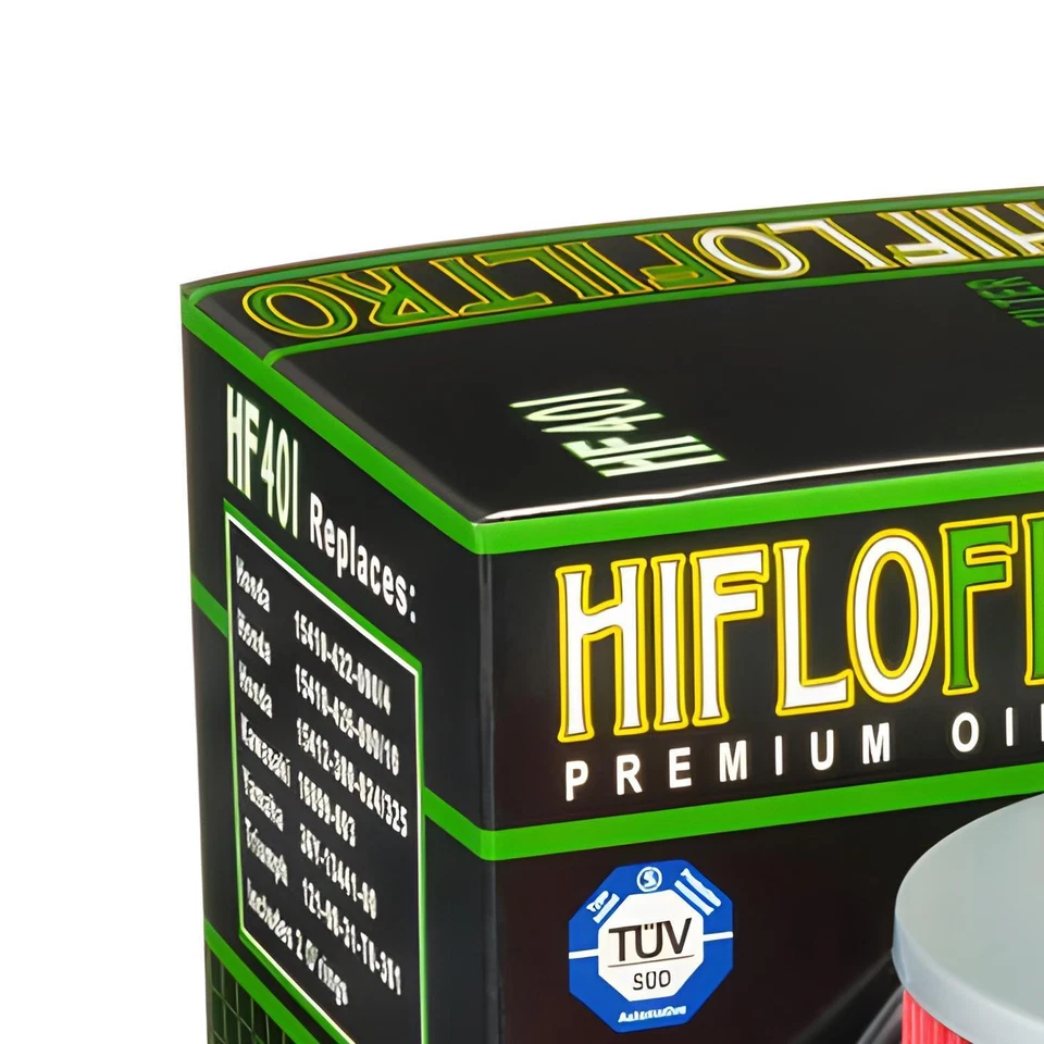 Filtro de aceite Hiflo HF401 para Benelli 354 / Kawasaki ZG / Triumph Daytona / Yamaha XJR Foto 4 de 4