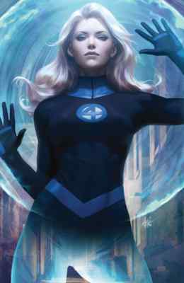 FANTASTIC FOUR 1 COMICXPOSURE STANLEY ARTGERM LAU INVISIBLE WOMAN