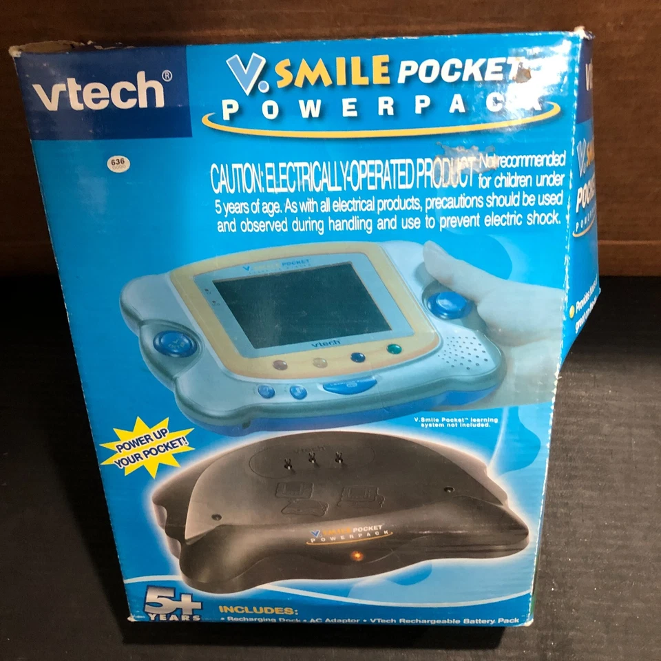 V-Tech V.Smile Pocket PowerPack Charging Station V Smile Power Pack, NEW  - Image 2 of 4