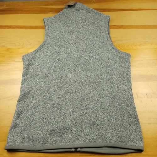 NEW Patagonia Womens L Better Sweater Vest Birch White Full Zip Company Logo 2 - Picture 3 of 13