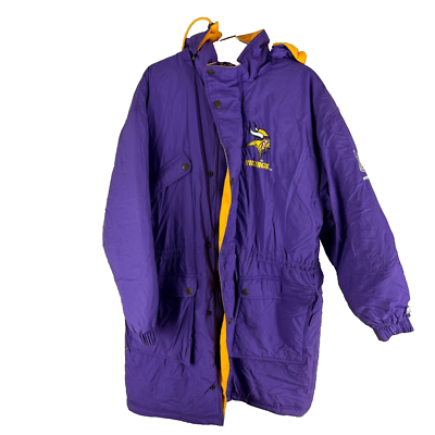 Rare VTG 90s Minnesota Vikings Starter Proline Big Logo Puffer