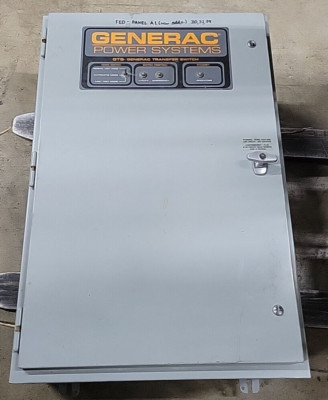 GENERAC GTS SYSTEM TRANSFER SYSTEM 100 AMP GTS010W-3G2LDNAN