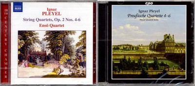 Ignaz Pleyel (2 CD's) String Quartets & Prussian Quartets (NEW!  MINT!)
