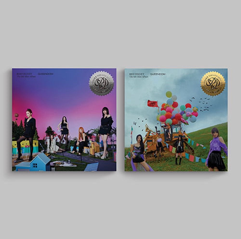 RED VELVET 6th Mini Album [Queendom] Queens B Ver. CD+84p P