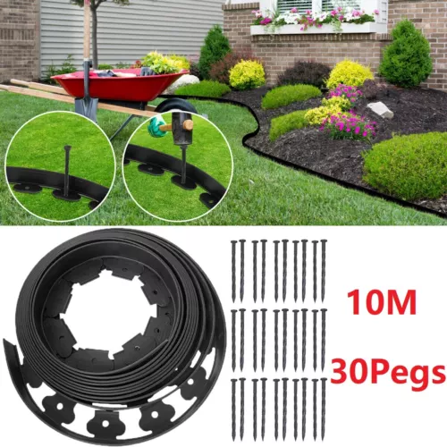 10M-50M Fence Landscape Garden Lawn Edging Border Flexible Plant Grass Barrier - Picture 4 of 17