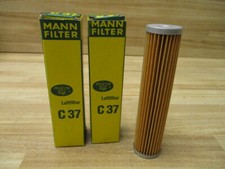 Mann Filter C37 Micro-Top Air Filter Element Pack of 2 