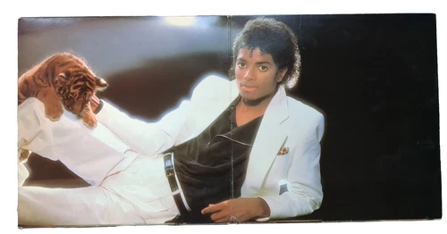 1982 MICHAEL JACKSON THRILLER Lp QE38112 Original Vinyl Record - 1st Pressing!