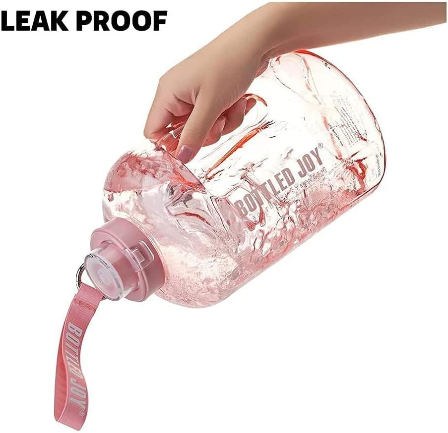 BOTTLED JOY, 32 Oz Water Bottles,BpaFree Plastic Water Bottles with