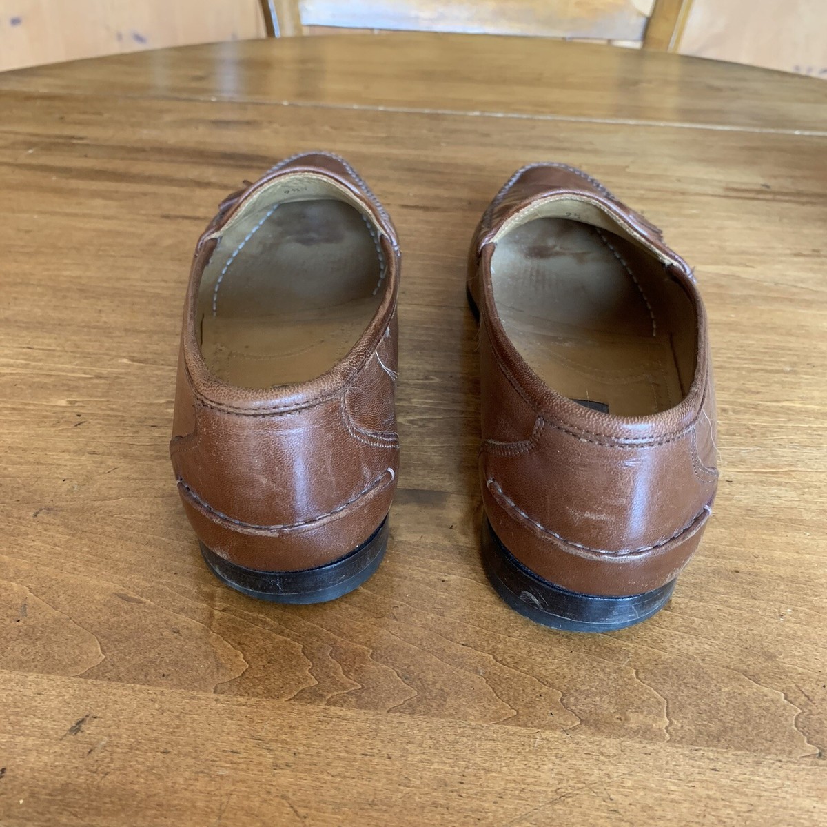Bally Switzerland Tan Tassel Loafers 9 1/2 M | eBay display picture 1